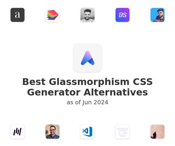 Best Glassmorphism CSS Generator Alternatives