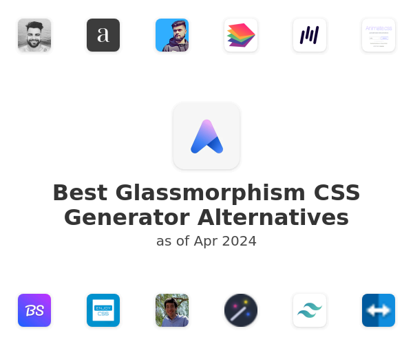 Best Glassmorphism CSS Generator Alternatives
