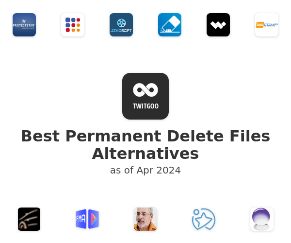 Best Permanent Delete Files Alternatives