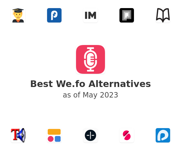 Best We.fo Alternatives