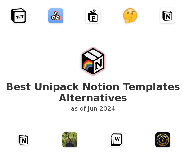Best Unipack Notion Templates Alternatives
