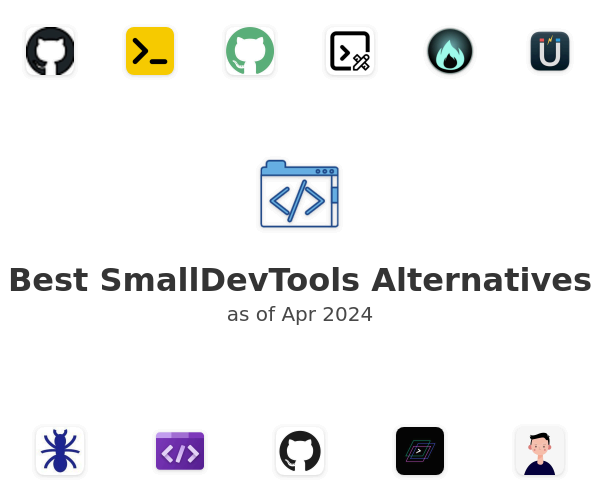 Best SmallDevTools Alternatives