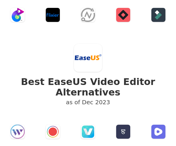 Best EaseUS Video Editor Alternatives