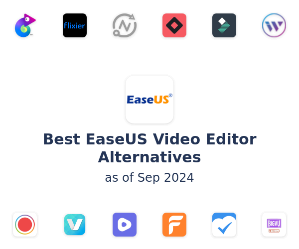 Best EaseUS Video Editor Alternatives