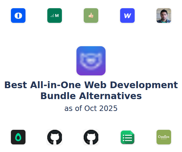 Best All-in-One Web Development Bundle Alternatives