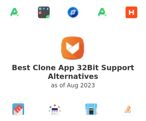 Best Clone App 32Bit Support Alternatives