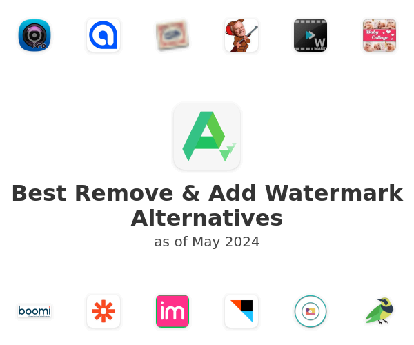 Best Remove & Add Watermark Alternatives