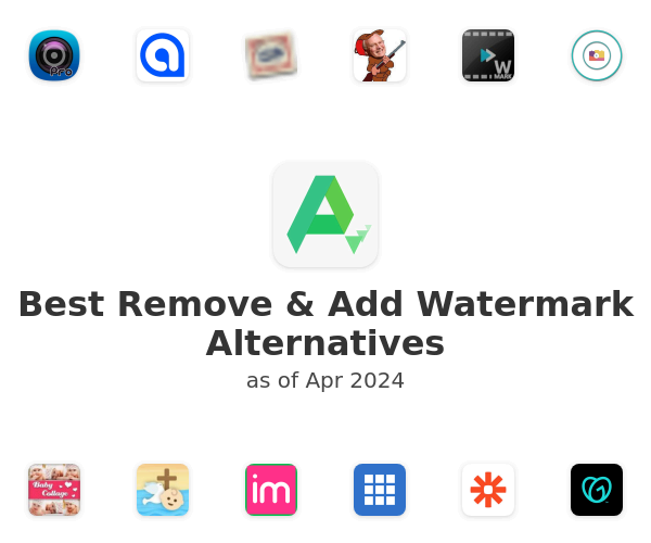Best Remove & Add Watermark Alternatives