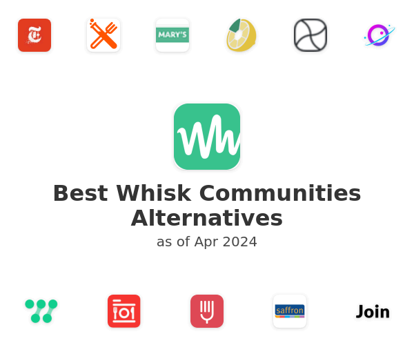 Best Whisk Communities Alternatives