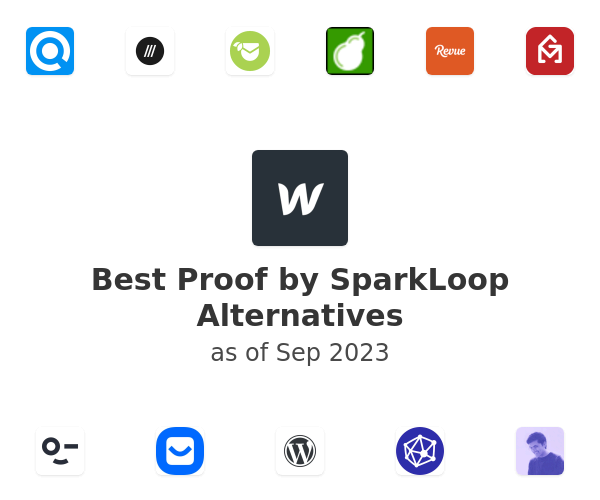 Best Proof by SparkLoop Alternatives