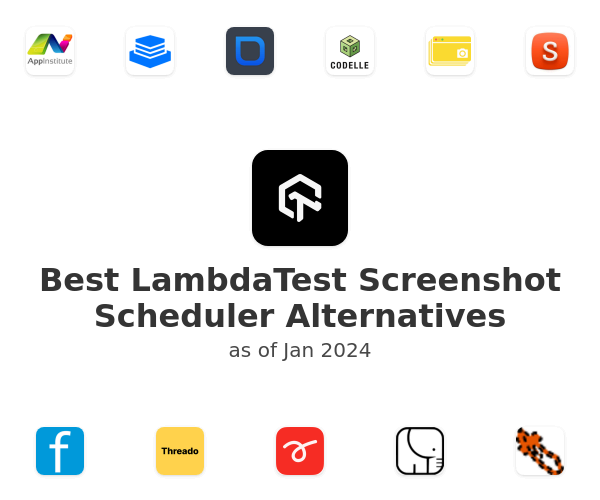 Best LambdaTest Screenshot Scheduler Alternatives
