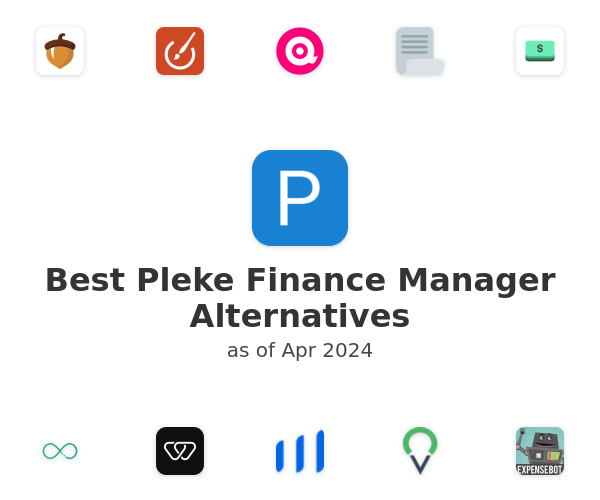 Best Pleke Finance Manager Alternatives
