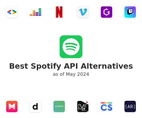 Best Spotify API Alternatives