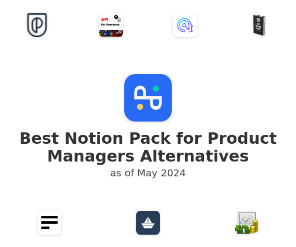 Best Notion Pack for Product Managers Alternatives