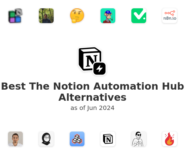 Best The Notion Automation Hub Alternatives