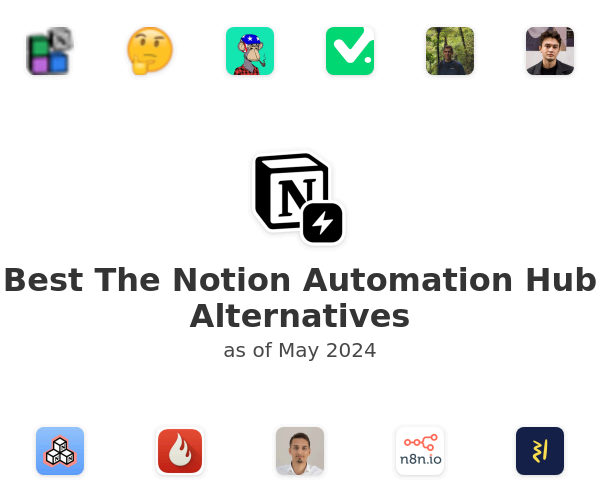 Best The Notion Automation Hub Alternatives