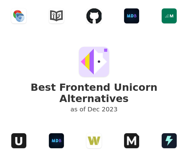 Best Frontend Unicorn Alternatives