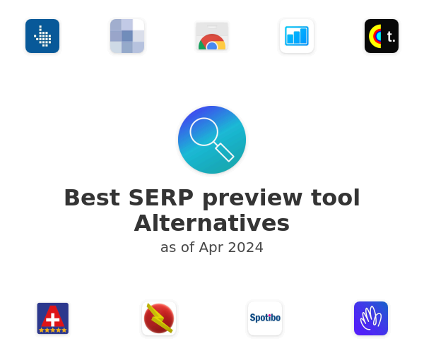 Best SERP preview tool Alternatives