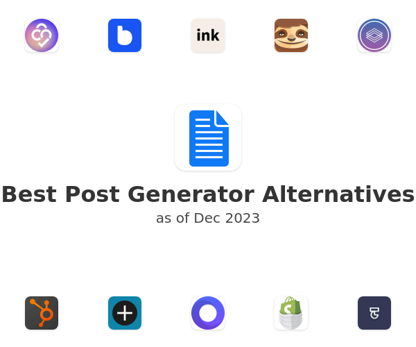 Best Post Generator Alternatives