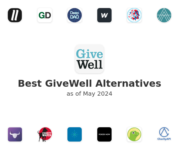 Best GiveWell Alternatives