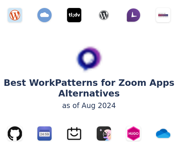 Best WorkPatterns for Zoom Apps Alternatives