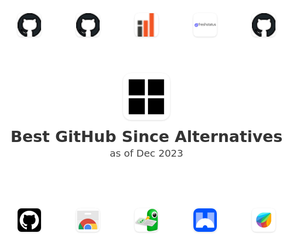 Best GitHub Since Alternatives