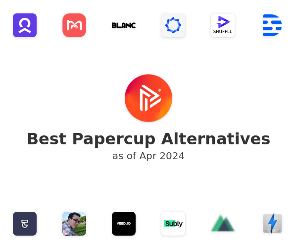 Best Papercup Alternatives
