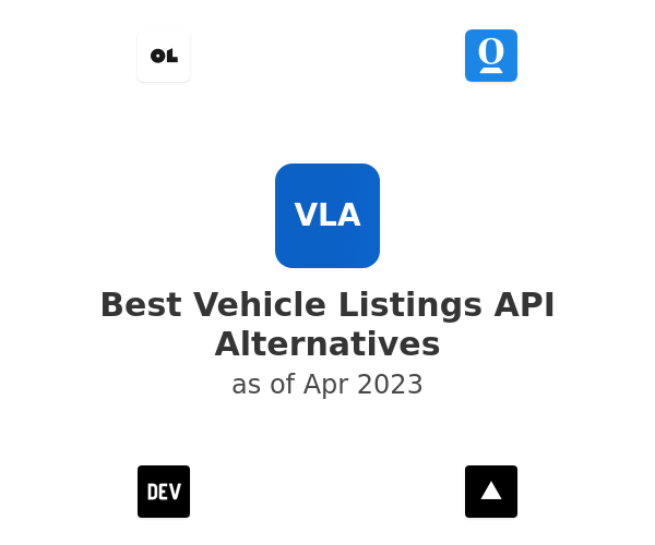Best Vehicle Listings API Alternatives