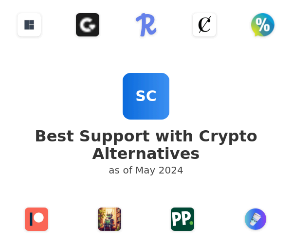 Best Support with Crypto Alternatives
