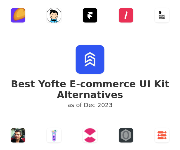 Best Yofte E-commerce UI Kit Alternatives