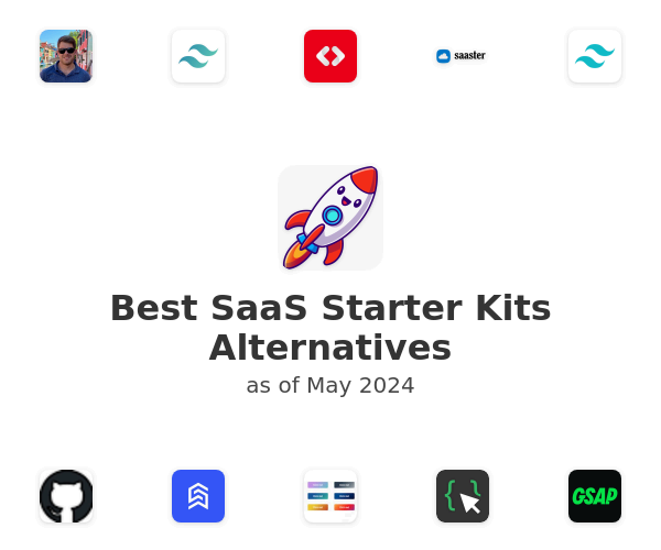 Best SaaS Starter Kits Alternatives