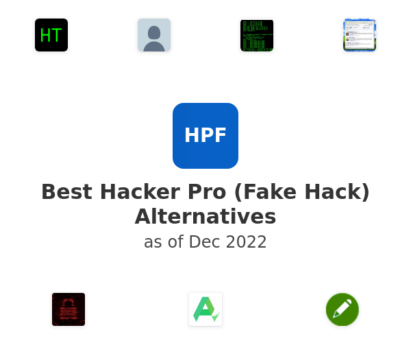 Best Hacker Pro (Fake Hack) Alternatives