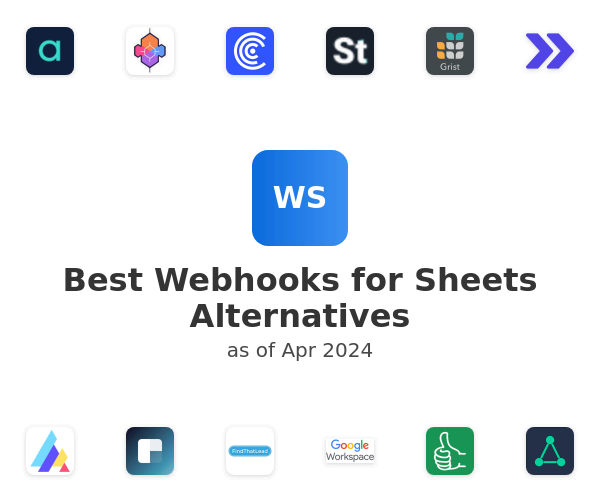 Best Webhooks for Sheets Alternatives