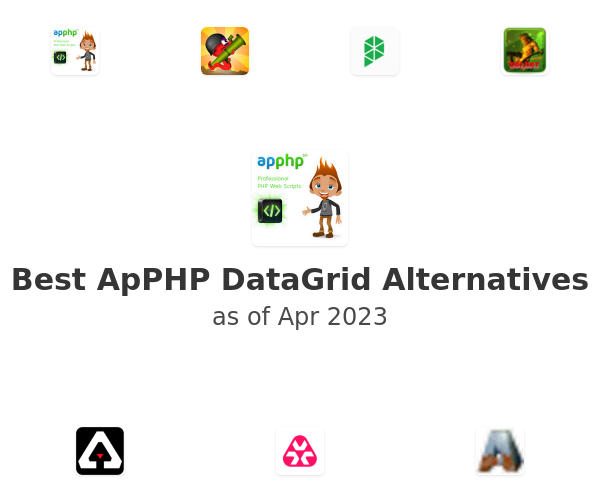 Best ApPHP DataGrid Alternatives