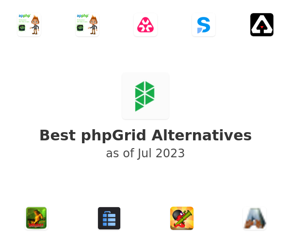 Best phpGrid Alternatives