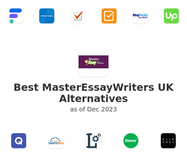 Best MasterEssayWriters UK Alternatives