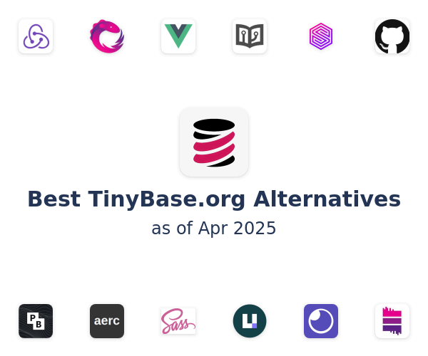 Best TinyBase.org Alternatives