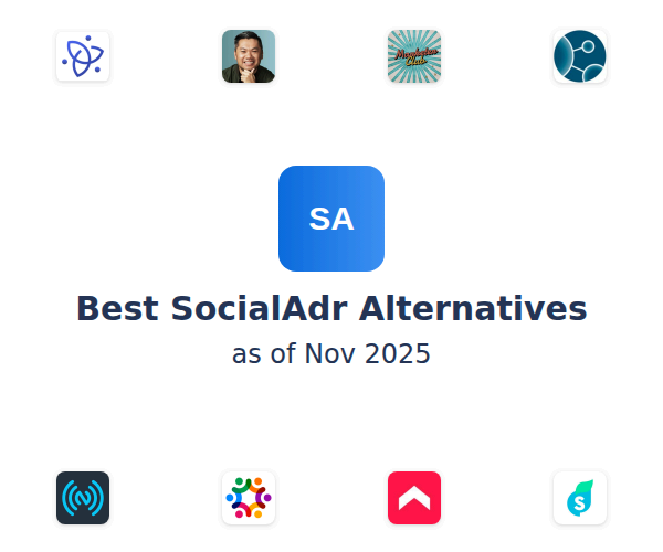 Best SocialAdr Alternatives
