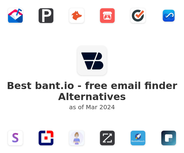 Best bant.io - free email finder Alternatives
