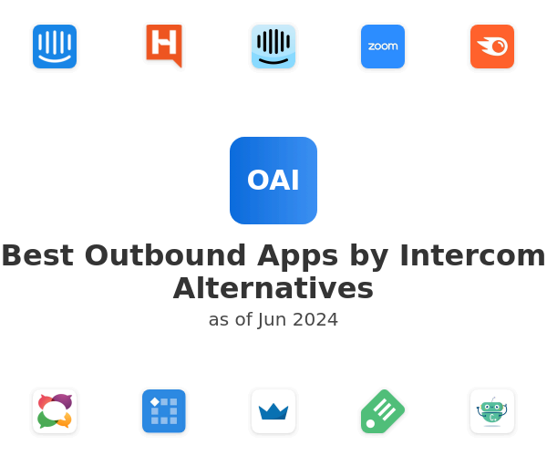 Best Outbound Apps by Intercom Alternatives