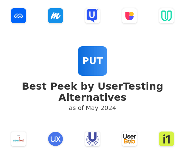 Best Peek by UserTesting Alternatives