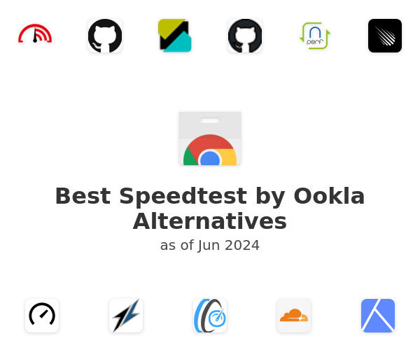 Best Speedtest by Ookla Alternatives