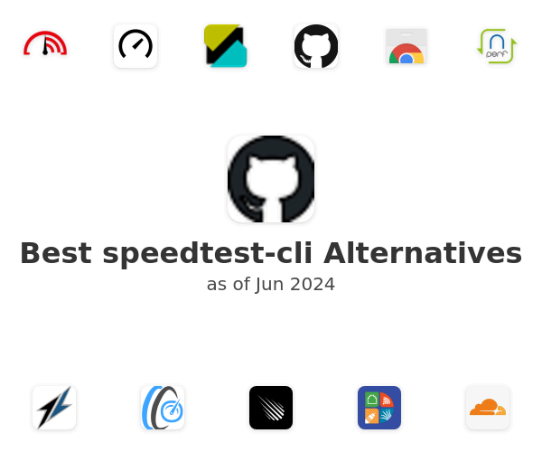 Best speedtest-cli Alternatives