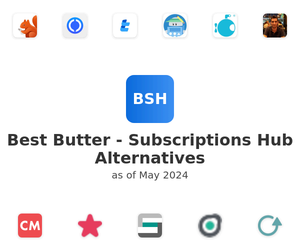 Best Butter - Subscriptions Hub Alternatives