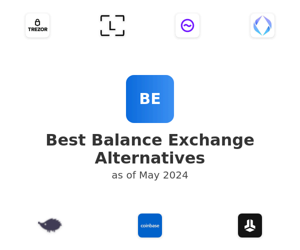 Best Balance Exchange Alternatives