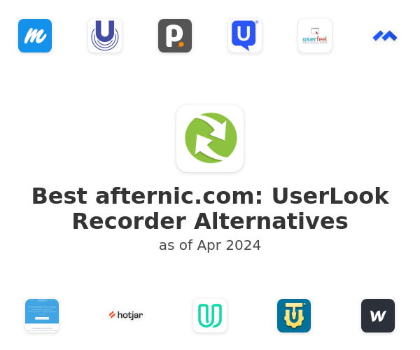 Best afternic.com: UserLook Recorder Alternatives