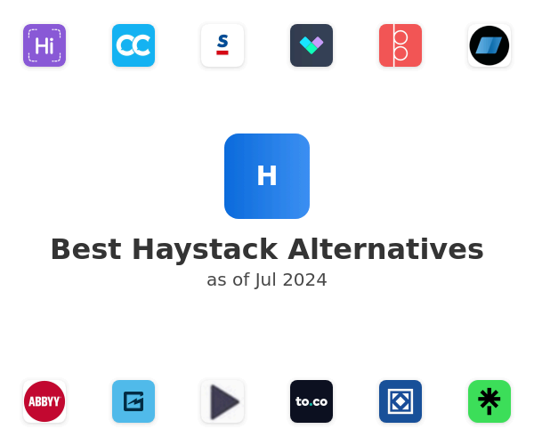 Best Haystack Alternatives