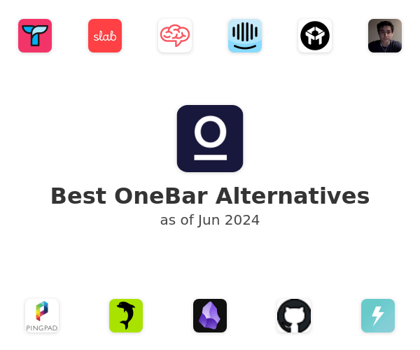 Best OneBar Alternatives