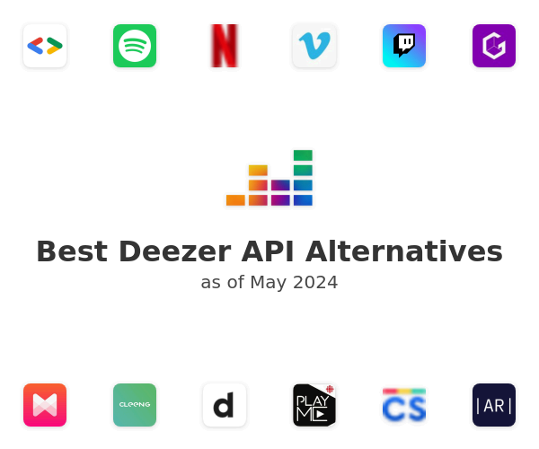 Best Deezer API Alternatives