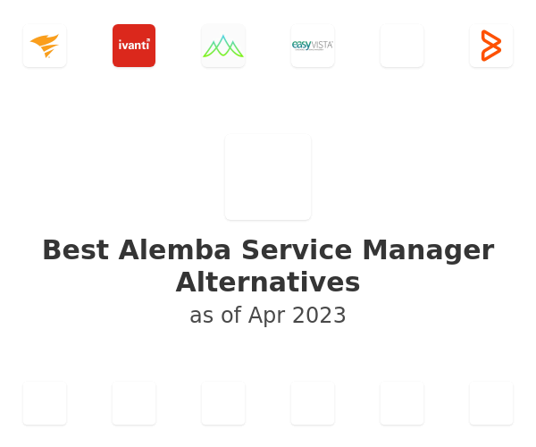 Best Alemba Service Manager Alternatives